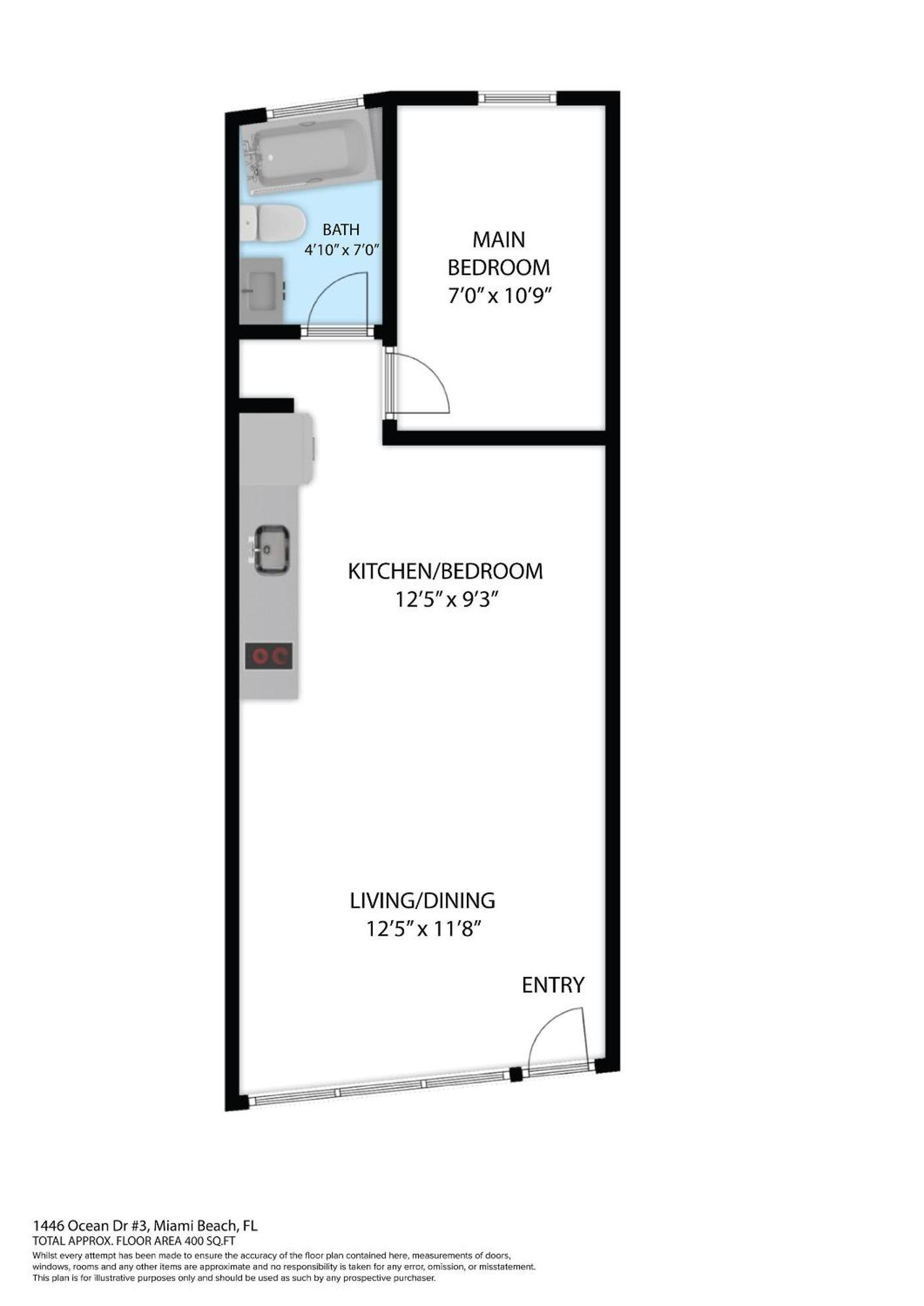 Beachy 1 B/R, W/2 Queen Beds, On Ocean Drive Beach Miami Beach Luaran gambar