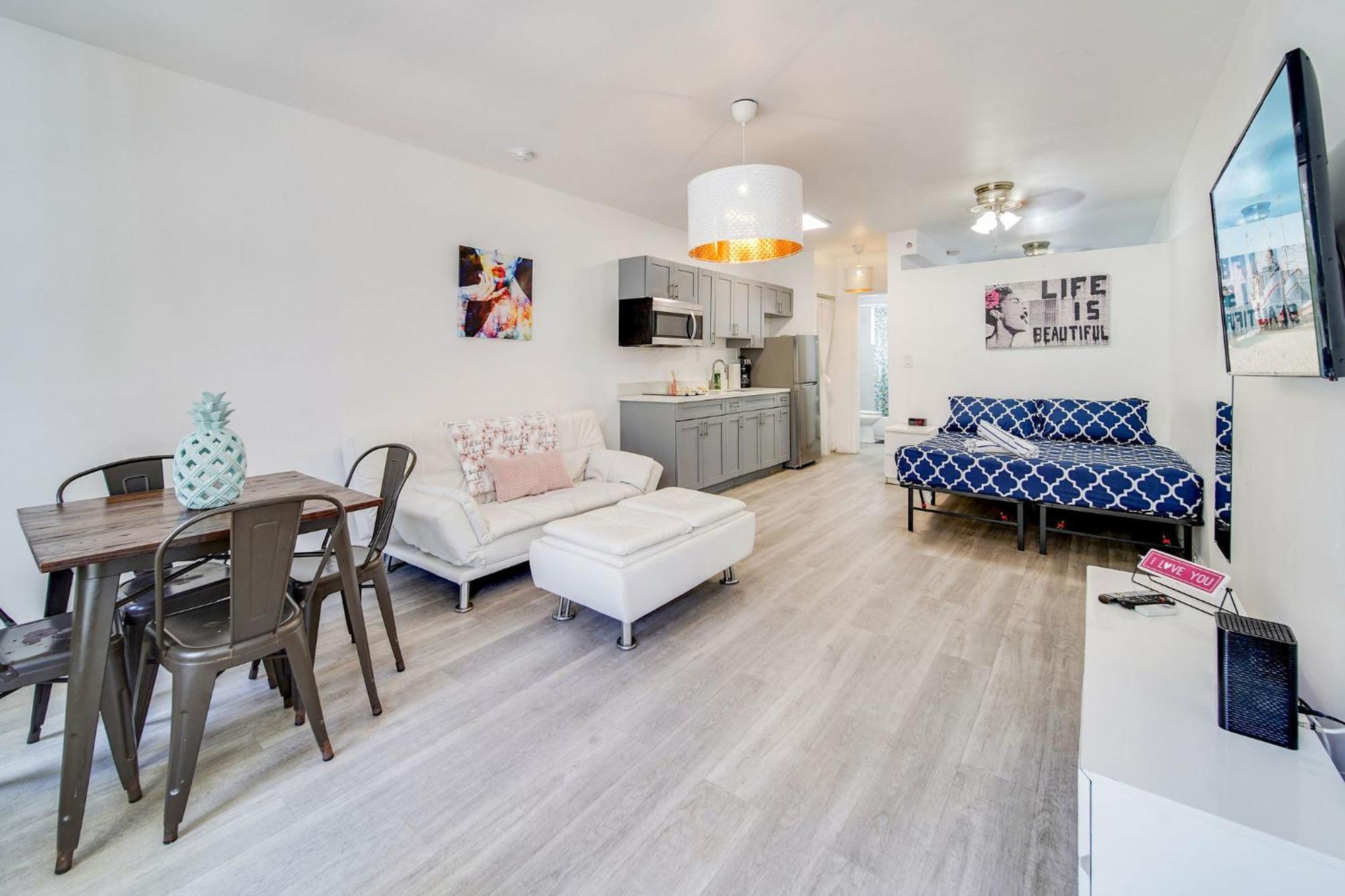 Beachy 1 B/R, W/2 Queen Beds, On Ocean Drive Beach Miami Beach Luaran gambar