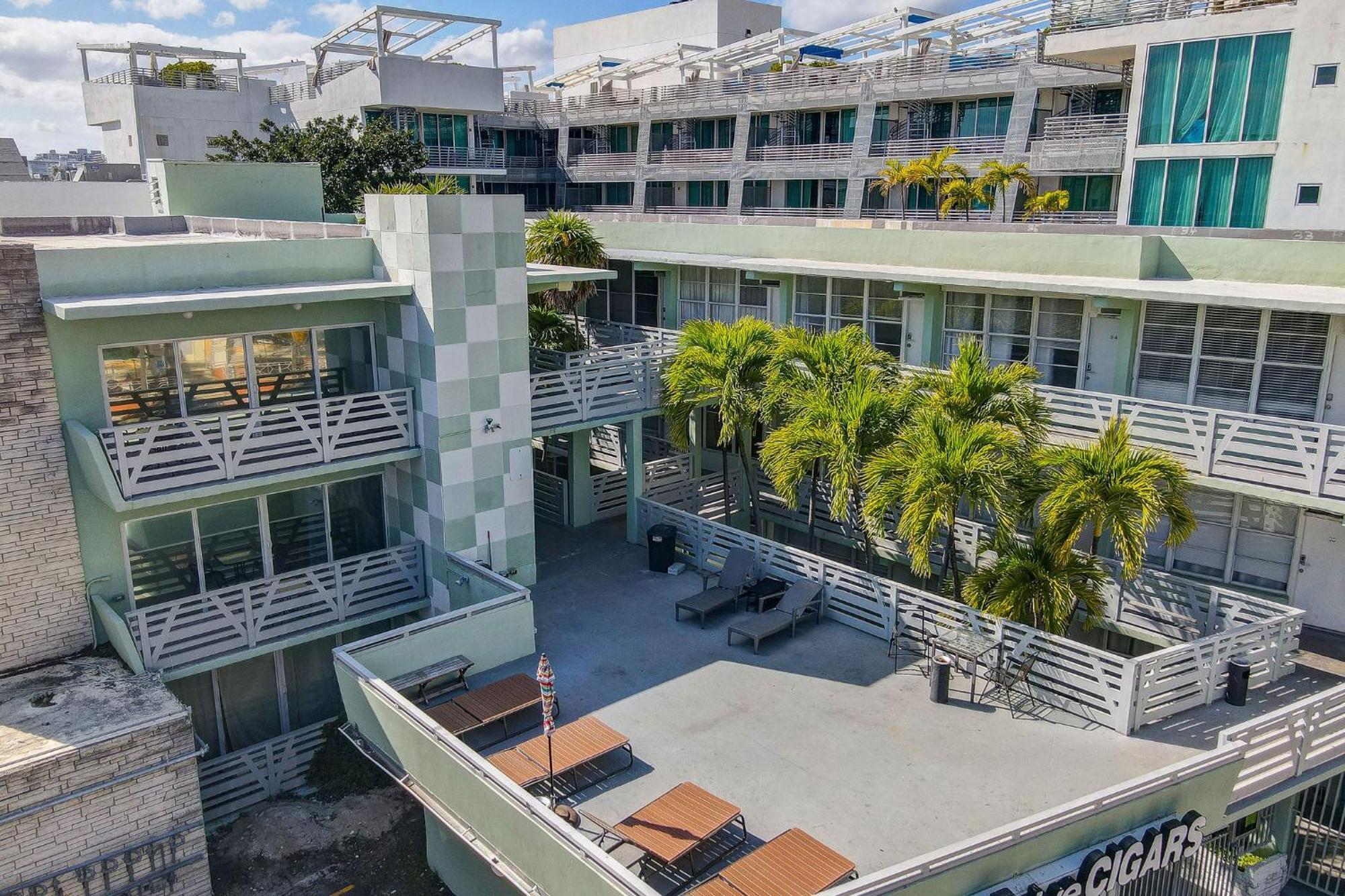 Beachy 1 B/R, W/2 Queen Beds, On Ocean Drive Beach Miami Beach Luaran gambar